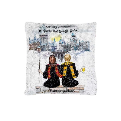Custom Harry Potter Best Friend Sequin Pillowcase