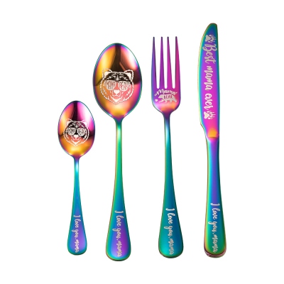 Personalized Mama Bear Cutlery Set