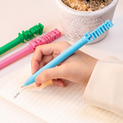 Customized 3D Printed Pen with Name