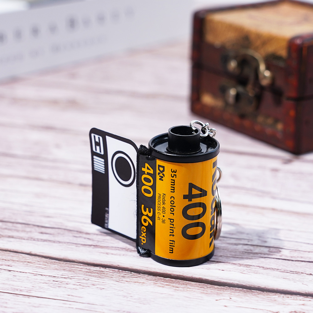 Personalized Film Roll Keychain Romantic Gift for Lovers