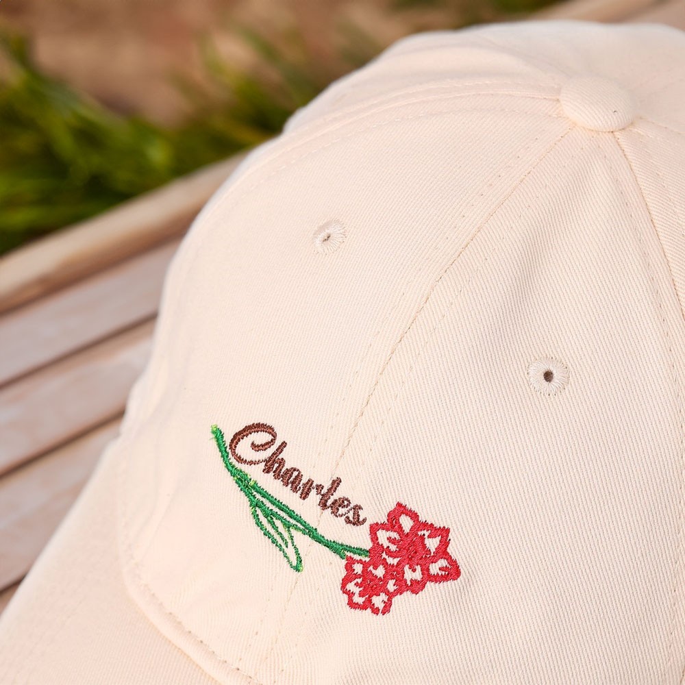 Embroidered Baseball Hat