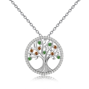 Life Tree Necklace Sterling Sliver