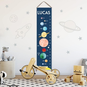 Personalized Kids Canvas Growth Charts