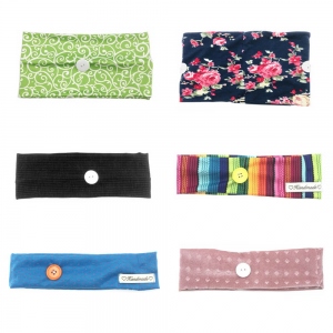 Adult/Doctor/Nurse/Healthcare Worker Headband with Buttons 3 Pack