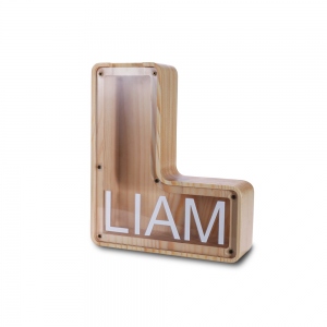 Personalized Wooden Name Money box