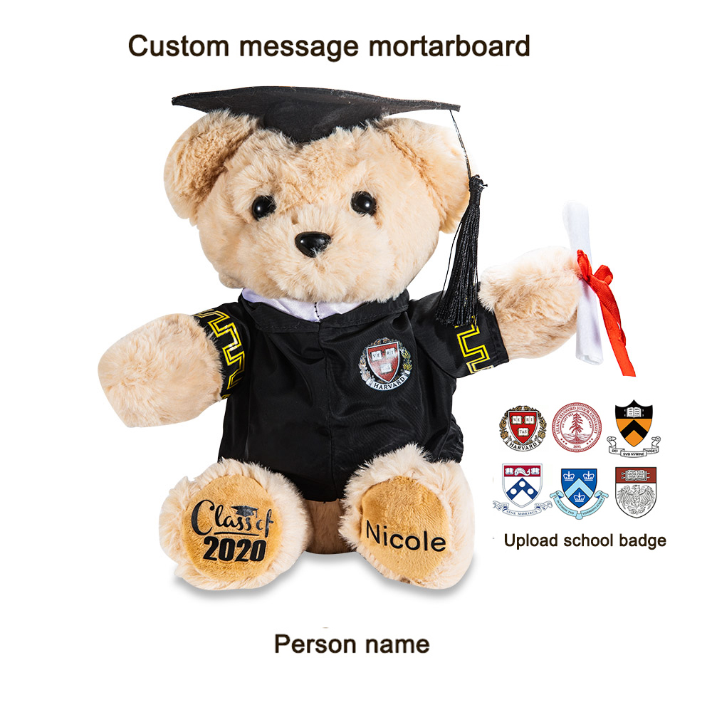 personalized graduation teddy bear