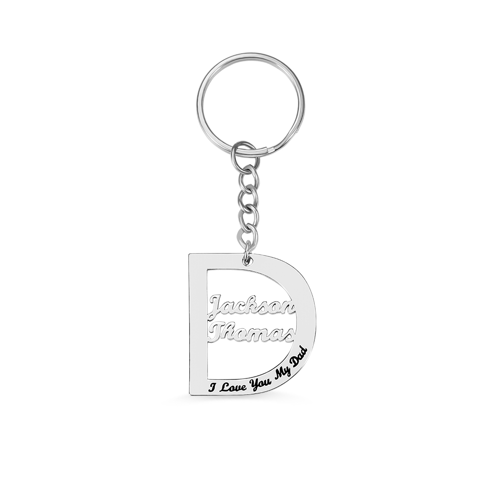 Personalized Keychain for Dad