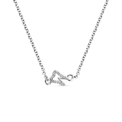 Dainty Sterling Silver Tooth Necklace for Dentist
