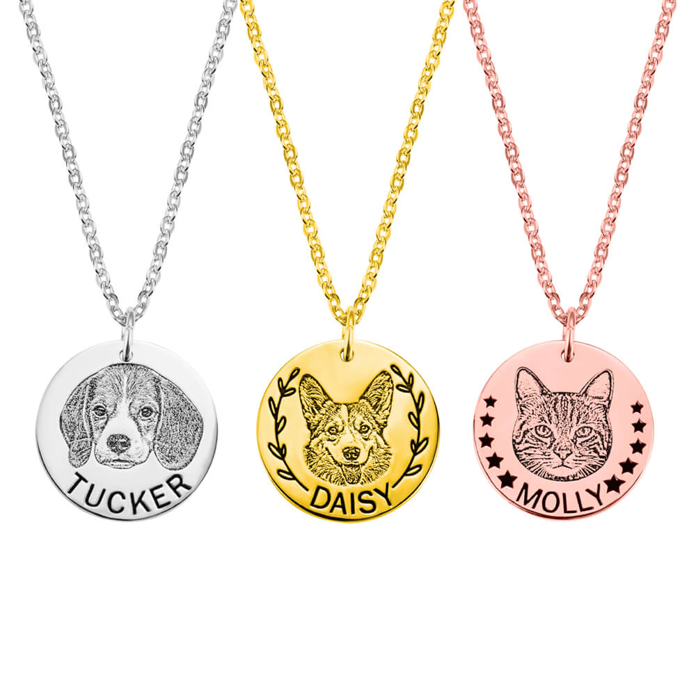 Personalized Pet Memorial Necklace | kandsimpressions