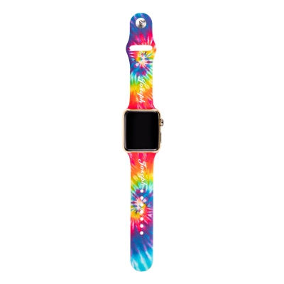 Tie Dye Watch Band Rainbow Swirl for Apple Watch
