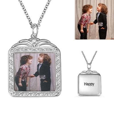 Personalized Photo Necklace