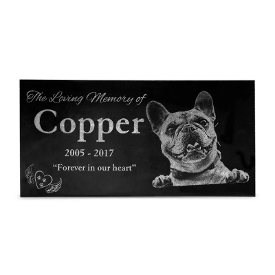 Personalized Memorial Pet Stone For Dog & Cat Tombstone