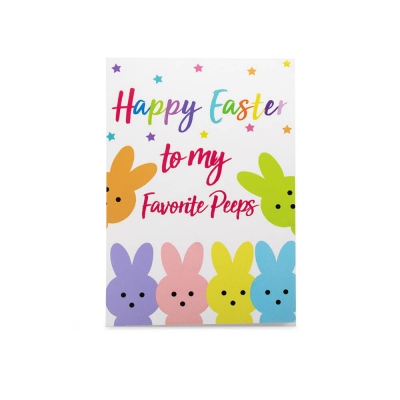 Personalized Easter Bunny Card