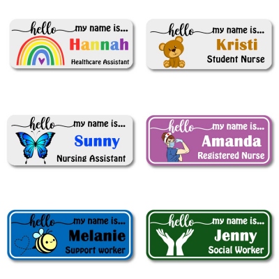 Personalized Name Badge Name Tags