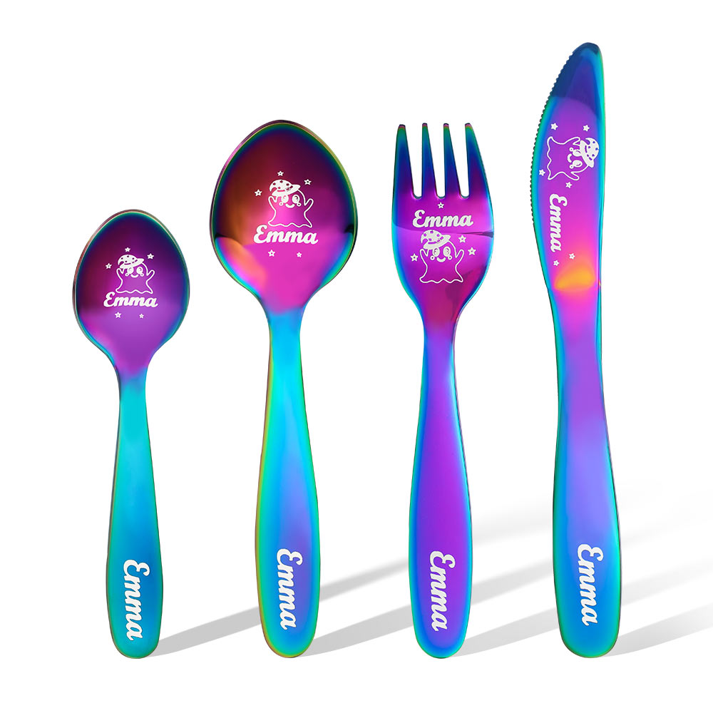 Personalized Halloween Style Cutlery Set