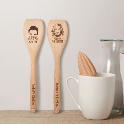 Roseinside | Fold in the Cheese Custom Wooden Spoons