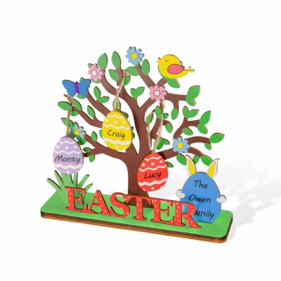 Personalized Easter Tree Decoration
