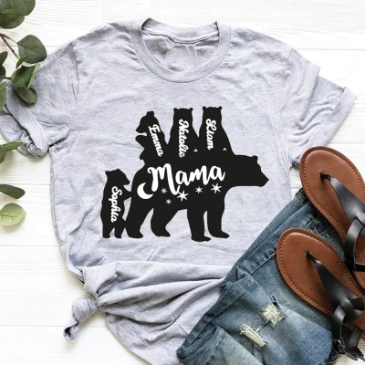 Custom Mama Bear & Baby Bears Shirt