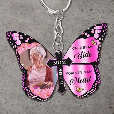 Custom Butterfly Keychain