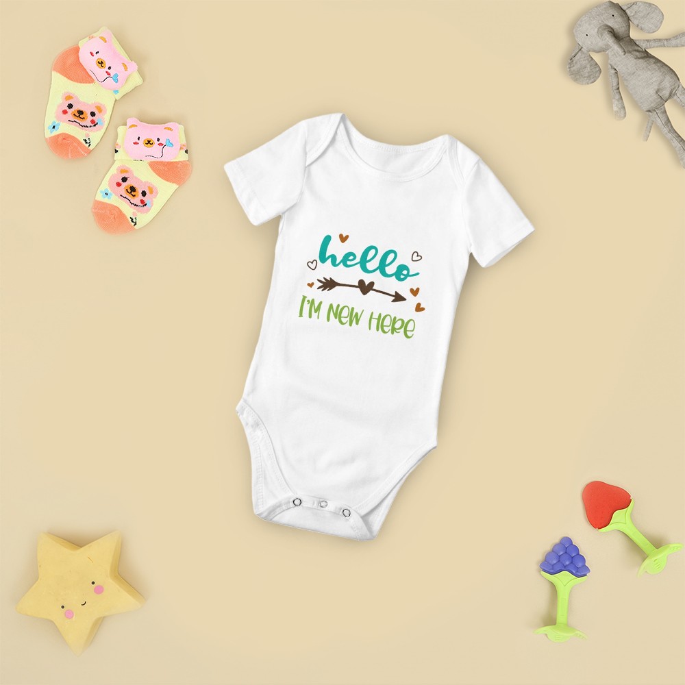 First Short Sleeve Baby Suit