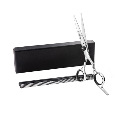 Personalized Barber Scissors & Comb, Professional Shears for Hair Cutting, Gifts for Barber Beauticians