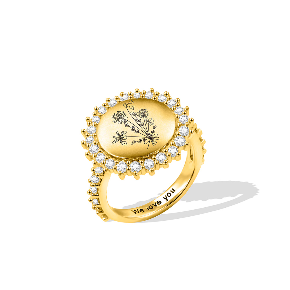 0.5ct Unique Diamond Birthday Gift Ring for Girlfriend, Affordable 14kt  Real Gold Rings, Moissanite Engagement Rings, Custom Promise Rings - Etsy