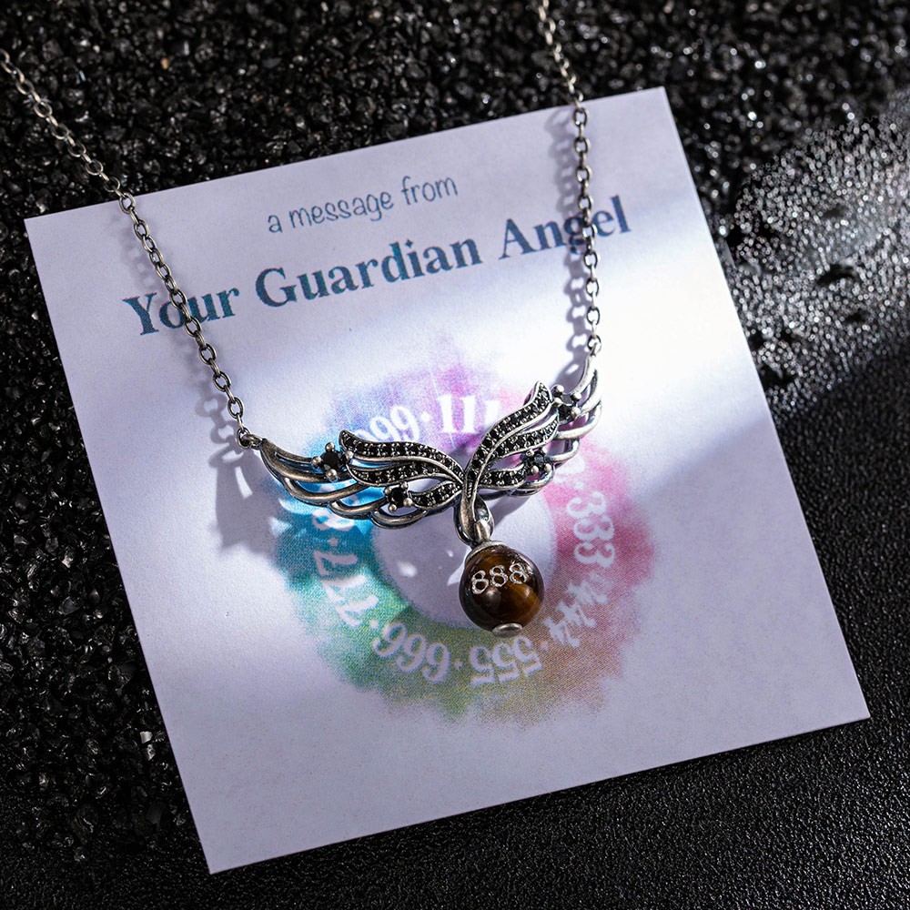angel number necklace