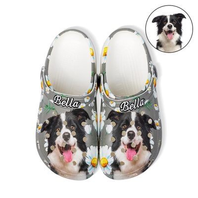 Personalisierte Haustier-Gesichts-Clogs, lustige Hundehausschuhe, personalisierte Katzenfoto-Slip-Ons, individuelle Schuhe für Erwachsene/Frauen/Männer