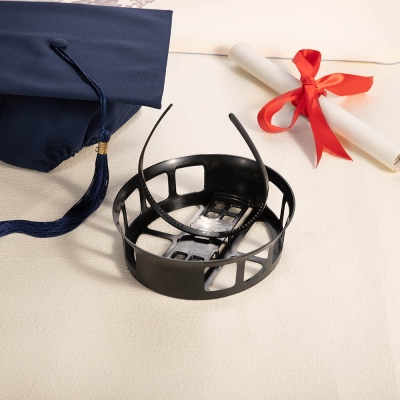 Graduation Cap Headband, Adjustable Graduation Cap Holder Hat Accessory, Secures Your Graduation Cap and Hairstyle, Gift for Graduates