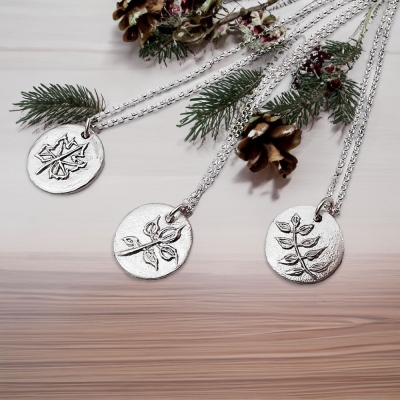 Geburtsbaum Keltische Sternzeichen Halskette, Keltische Astrologie Charm Halskette, Sterling Silber 925 Schmuck, Geburtstag/Jahrestag/Weihnachtsgeschenk für Sie/Ihn