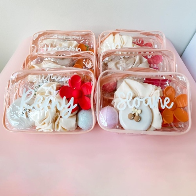 Personalized Slumber Party Favor Gift Idea, Custom Sleepover Favor Bag for Pre-Teen, Girl Slumber Party Goodie, Bag for Young Girl