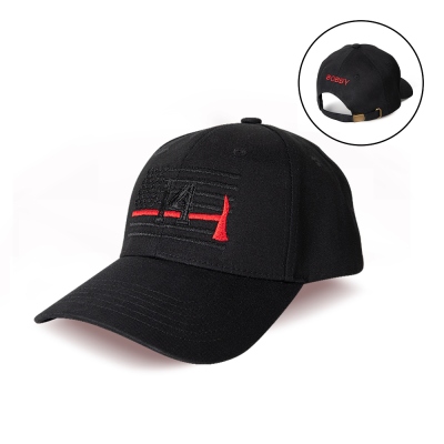 Personalisierte Feuerwehrmütze, Bestickte Stationsnummer Rote Axt, Amerikanische Flaggenmütze für Feuerwehrmann, Trucker Snapback Cap für Männer, Geschenke für die Feuerwehr