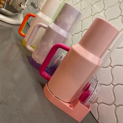 Tumbler Dry Store Rack, Glass Cup Storage, For 40oz Cups, Gift for Storage Lovers