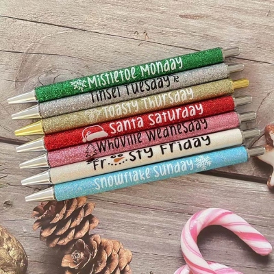 Christmas Hot Sale Christmas Week Pen Set