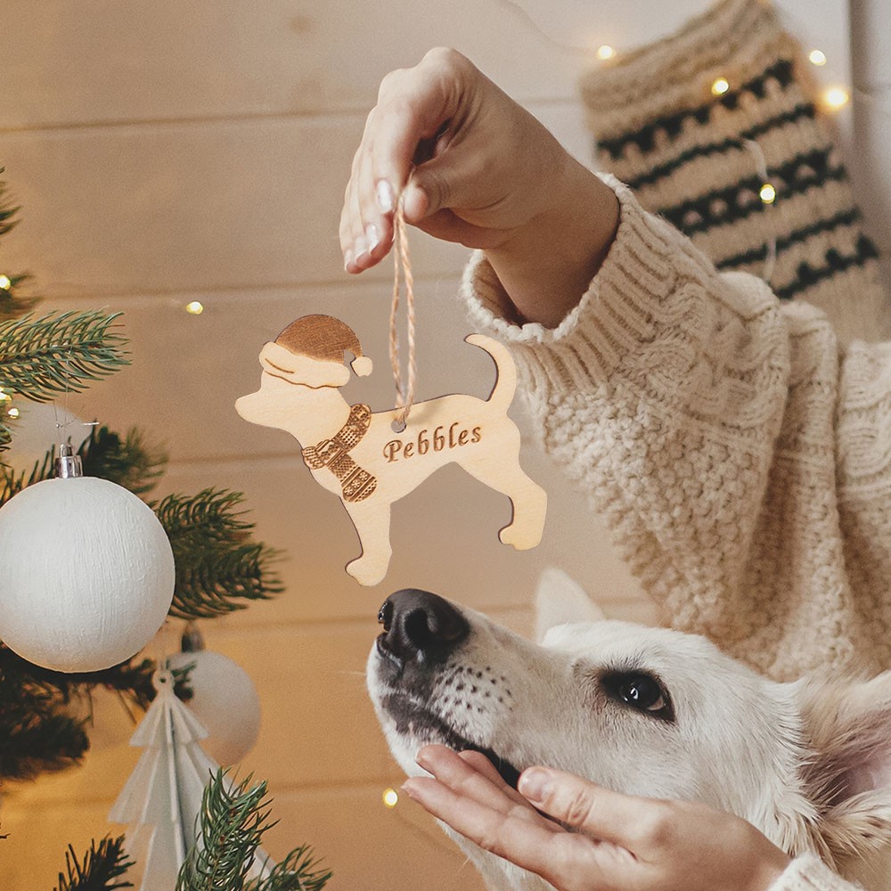 Christmas Dog Decoration