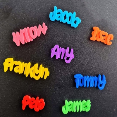 Personalized Fridge Magnet, 3D Printed, Custom Fridge Magnet, Custom Name, Party Bag Fillers, Small Gifts, Whiteboard Magnet