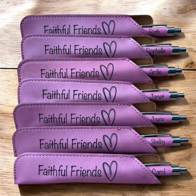 (Set of 2pcs)Engraved Ballpoint Pen with Touch Head, Custom Text & Logo Personalized Corporate Promotion Gifts, Company Giveaway Gift Pen, Office Supplies