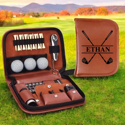 Personalized Name Golf Gift Set, Birthday/Christmas Gift for Golf Lovers/Players