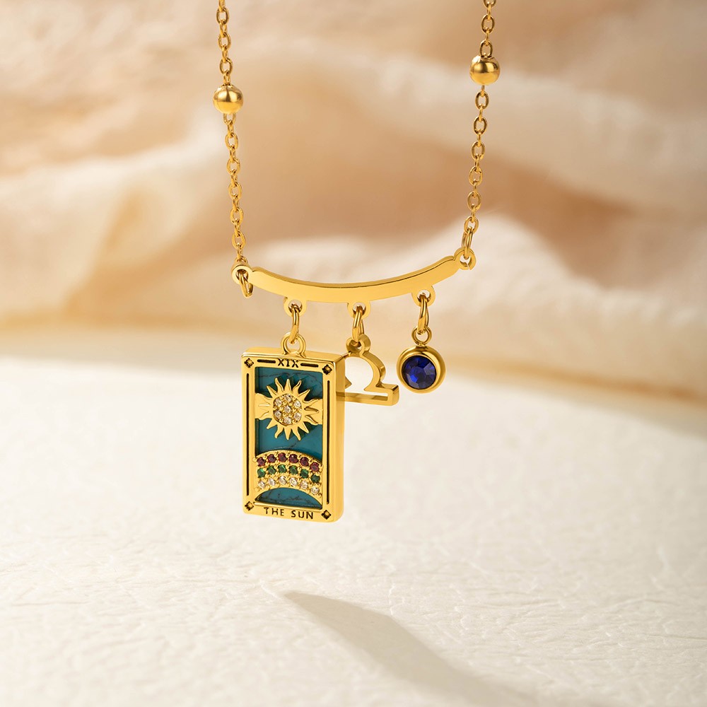 Tarot Card Necklace