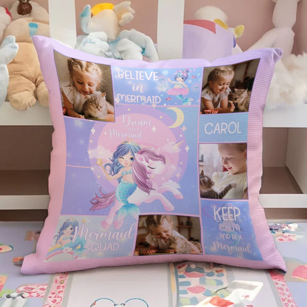 personalized face photo pillow