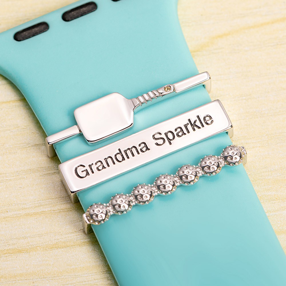 watch band charms