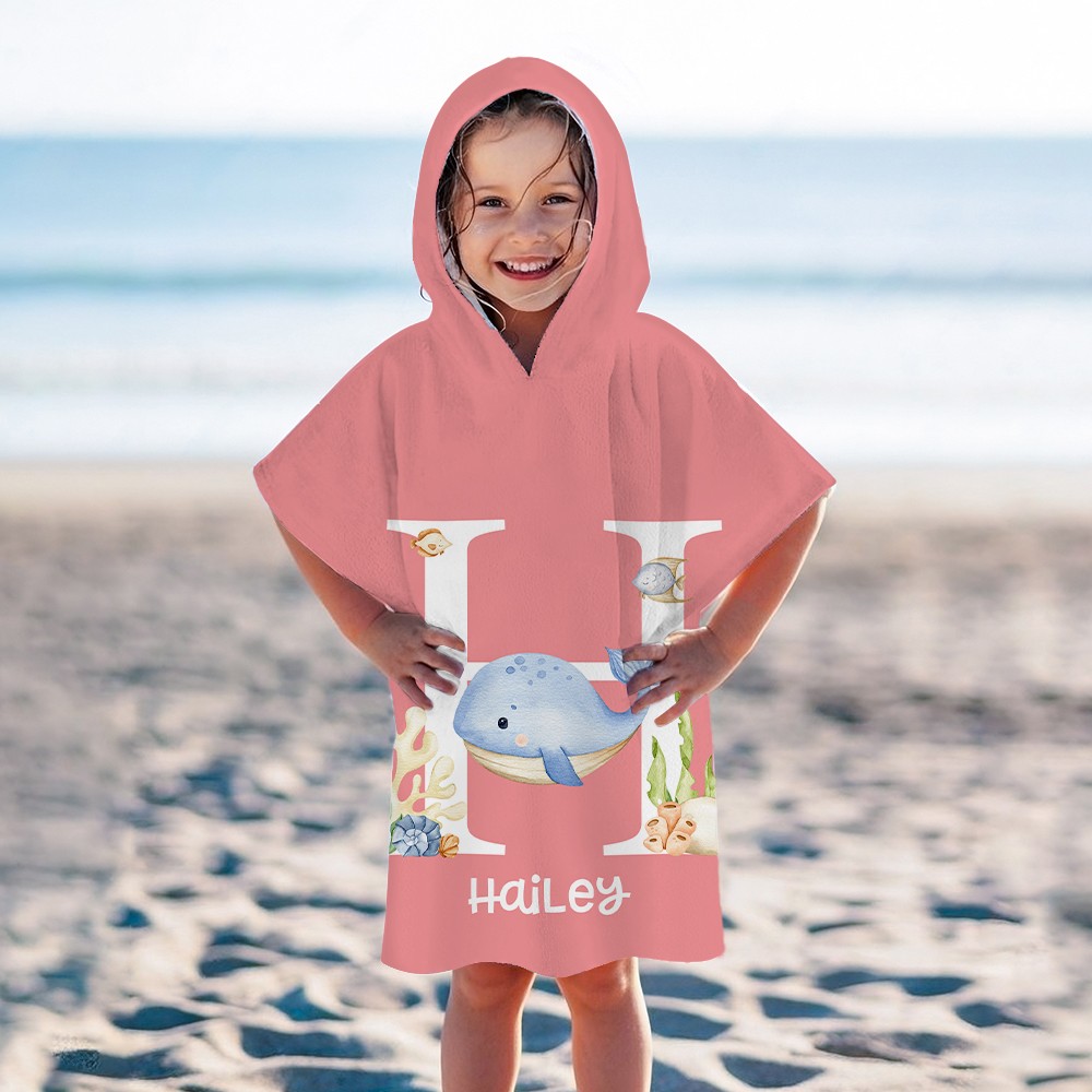 Kids Hooded Beach Towel
