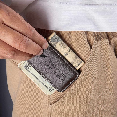 Personalized Name Graduation Magnetic Money Clip, Custom Cash Clip, Class of 2025 High School/College Graduation Keepsake, Gift for Graduates/Him