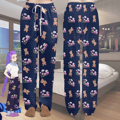 Choo Choo Pajama Pant, Kpop Sleepwear, Cozy Loungewear, Fun Gift for Fans