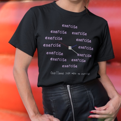 Personalized Text Clock Shirt with Name, Multicolor Unisex Crewneck T-Shirt/Sweatshirt, Birthday/Anniversary/Christmas Gift for Family/Friends