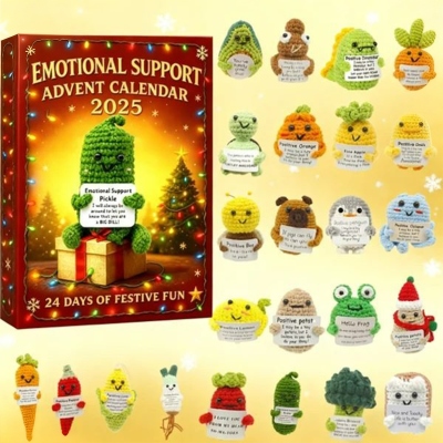 Emotional Support Advent Calendar 2025 - Mindfulness & Self-Care Wellness Journey