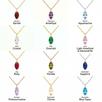 Collana floreale con pietra portafortuna personalizzata e nome, grazioso ciondolo a forma di fiore con nome, gioiello per donna, regalo di compleanno/matrimonio/festa della mamma per mamma/moglie/sua