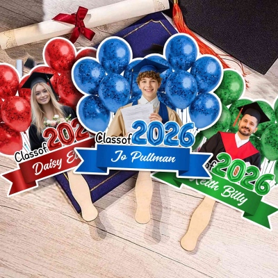 Custom Graduation Hand Fan