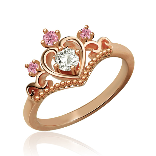 Princess Tiara Crown Ring | Sterling silver | Pandora AU
