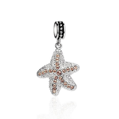 Sterling Silver Starfish Charm